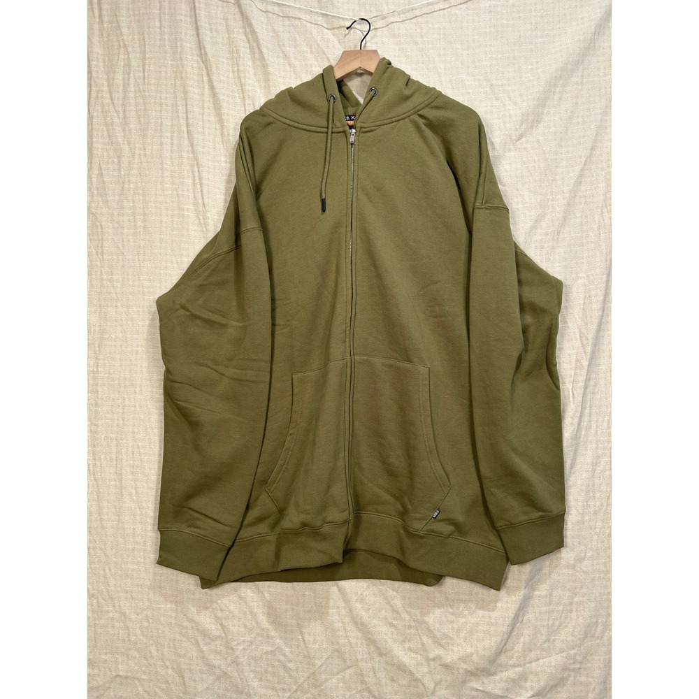 Dixxon Flannel Co Mens Olive Green Ground Up Customs Hoodie 5X Sweatshirt #2125